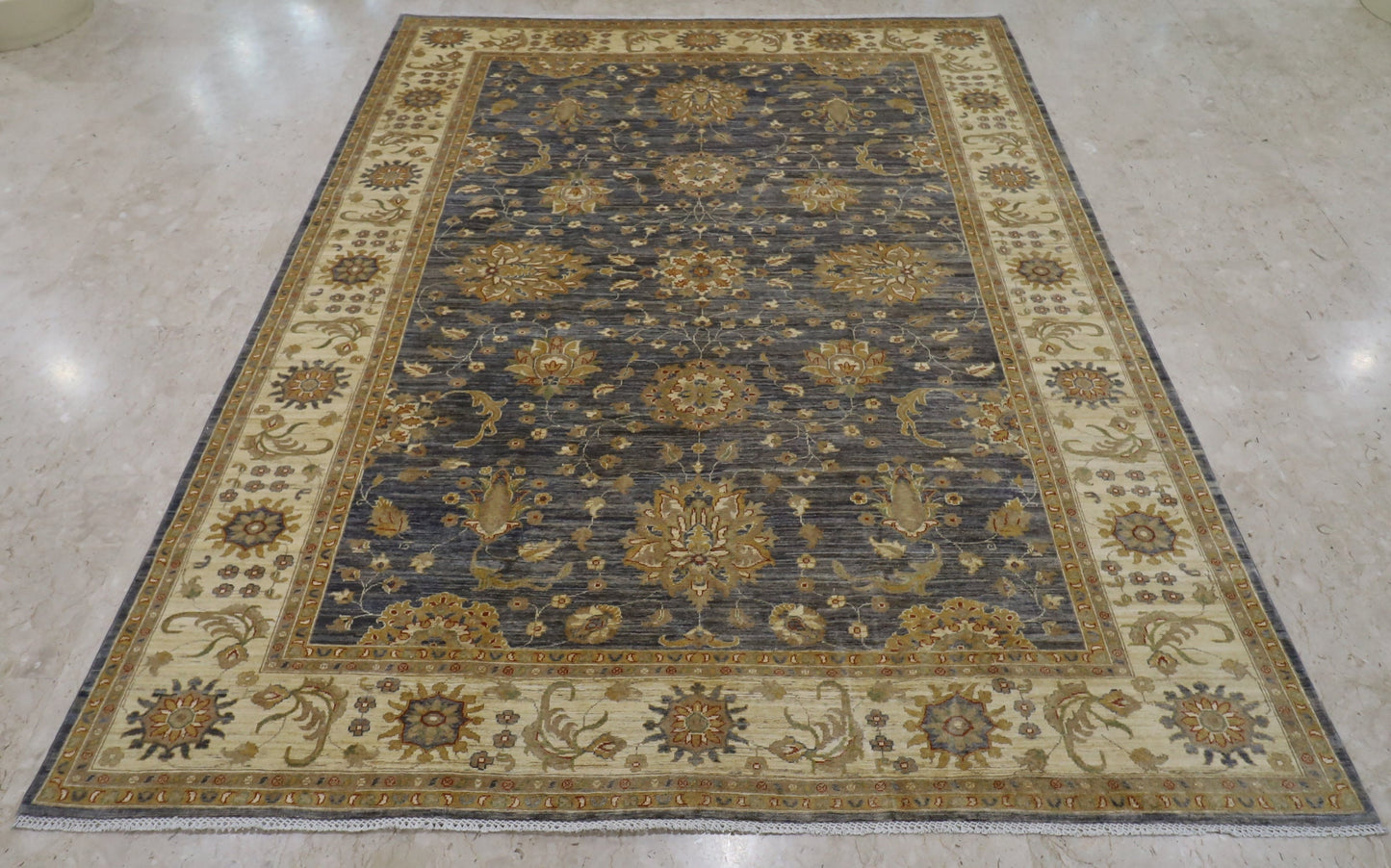 9x12  Area Hand knotted Rug, 9x11'10 Rug for Bedroom, Rug For Living Room, Oriental Rug, Office Rug, Home Decoration, 270x360 cm Rug