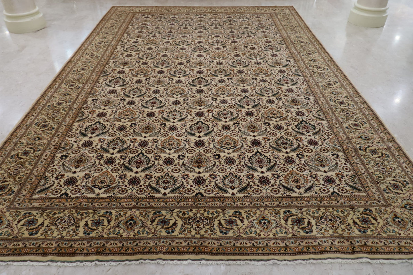 13x19 ft. Palace Size Large Area Hand knotted Rug, 13'2x19'4 Over Size Rug , Rug For Living Room, Oriental Rug, 400x590 cm Rug, large Rug