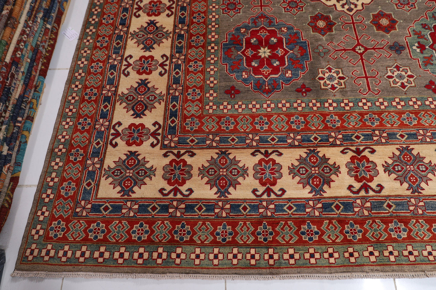 13x20 ft. Palace Size Tribal Rug , 12'10x19'7 Over Size Hand knotted Rug, Rug For Living Room, Large Size Rug, Afghan Rug, Oriental Rug