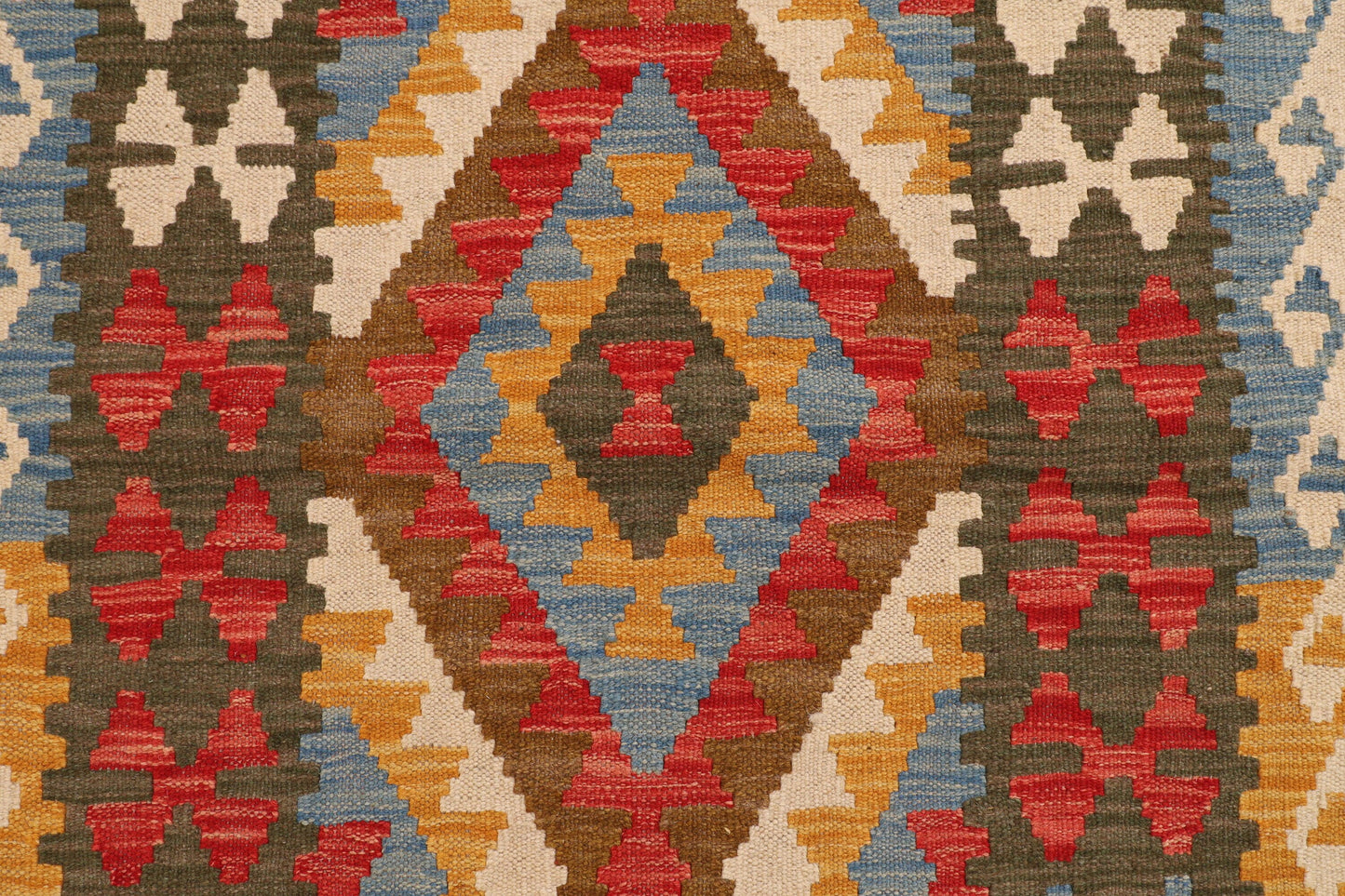 Kilim 2.8x10 Runner Rug | Afghan Hand Knotted Rug | Rug For Living Room | Bedroom Rug | Turkmen Rug | Entryway Rug | Hallway kilim Rug.