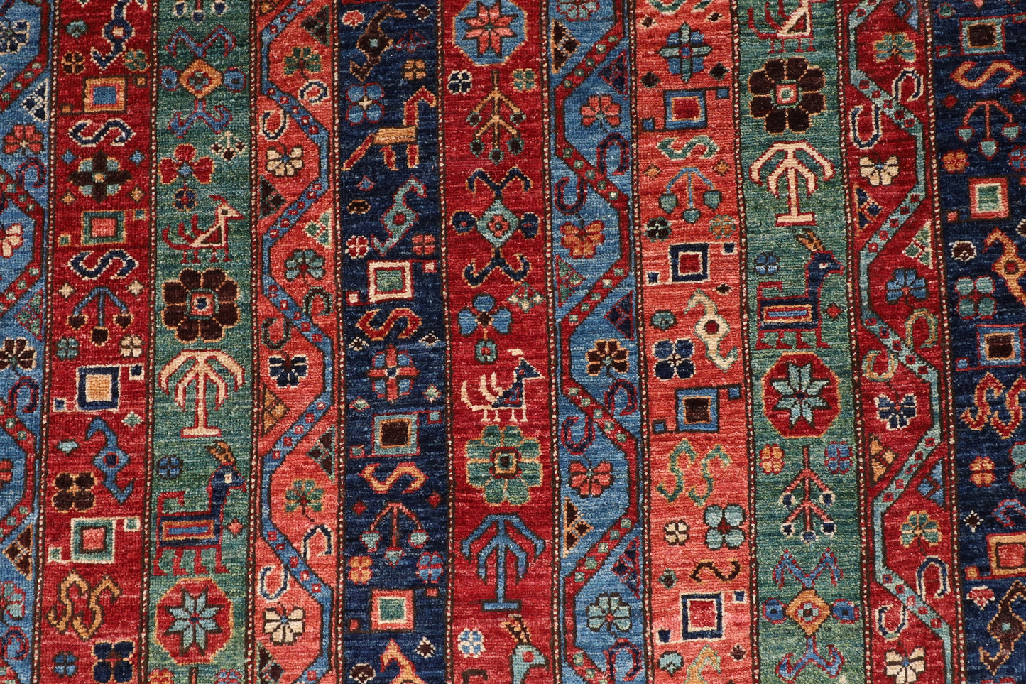 Afghan High Quality 9x12  Area Rug | Afghan Hand Knotted Rug | Rug For Living Room | Bedroom Rug | Dining Table Rug | Turkmen Rug |