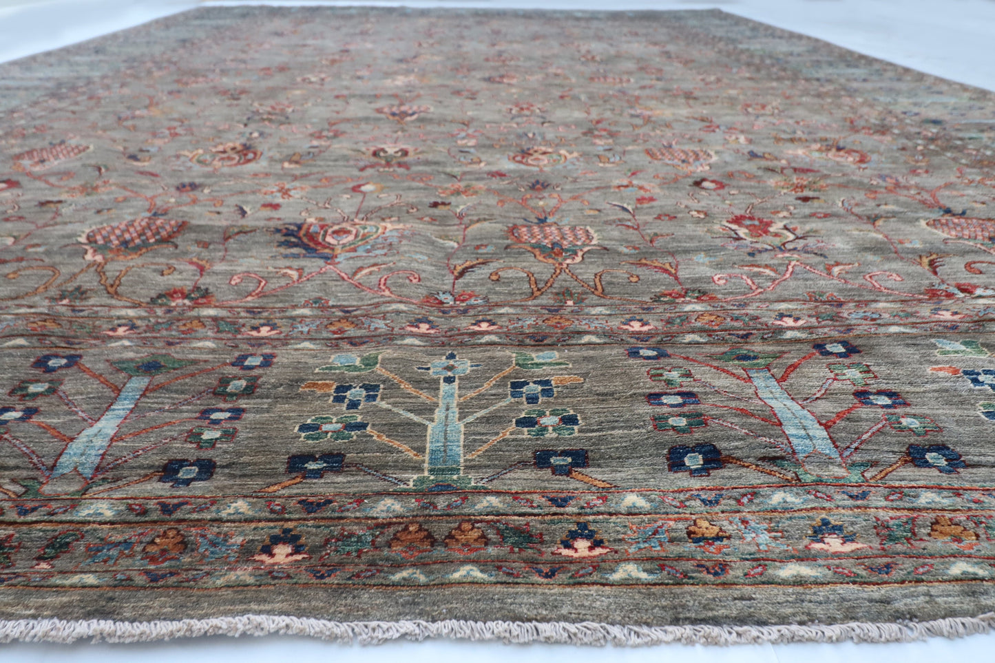 13x19 ft. Palace Size Area Rug, 13x19'3 Hand Knotted Rug, Rug For Living Room, Over Size Rug, Oriental Rug, Office Rug , Large Size Rug