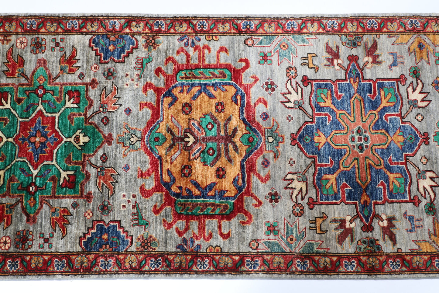 3x14 ft. Oriental Hallway Runner Rug, 2'10x14 Hand Knotted Rug, Rug for Living Room, Office Rug, Afghan Rug, Entryway Rug, Rug for Bedroom