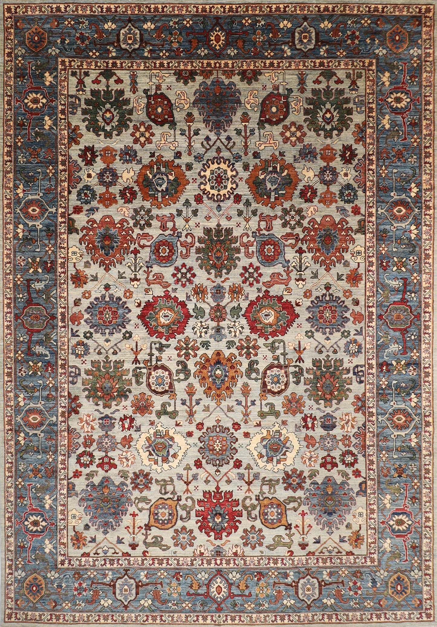 Serapi 9x12 Aryana Area Rug,9'2x12'2 ft Hand knotted Rug, Rug For Living Room, Oriental Rug, Home, Afghan Rug, Dining Table rug, Tribal rug,